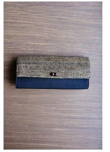 Black Banana Fibre Clutch