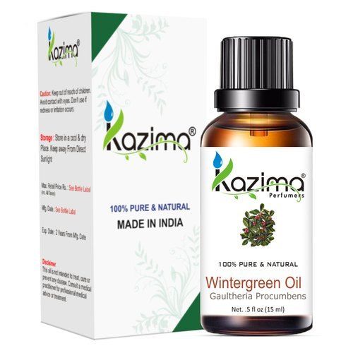 100% Pure And Natural Wintergreen Oil 15Ml With 2 Years Of Shelf Life Age Group: All Age Group