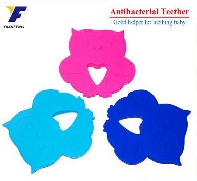 Any Colors Bpa Free Silicone Soft Baby Teether Toys