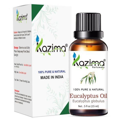 Non Irritant 100% Pure And Natural Eucalyptus Oil 15ml With 2 Years Of Shelf Life