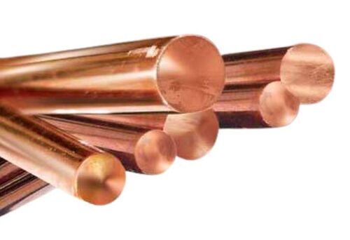 Round Good Conductor Of Heat And Electricity Copper Rods