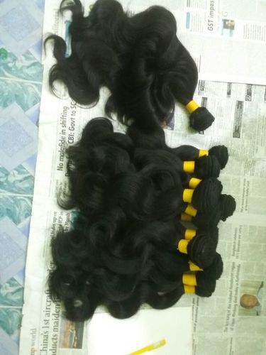 Weft Human Hair Hair Grade: Premium