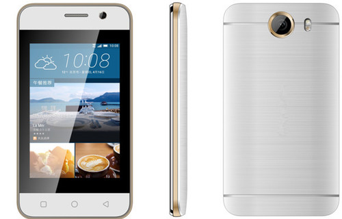 3.5 Inch Android Mobile Phone - Plastic Body, Dual SIM, 512MB Internal Memory | 0.3MP+2.0MP Cameras, Bluetooth, 1100mAh Battery
