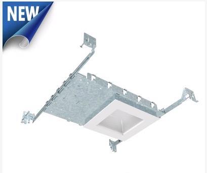 6 inch New Construction Square Interior Ceiling LED Recessed Light