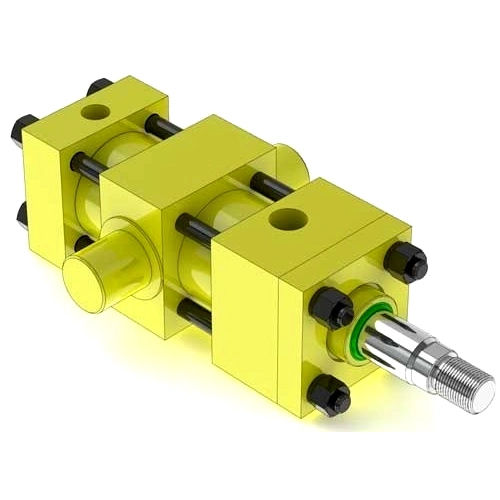 Transparent Hydraulic Cylinder With Sensor