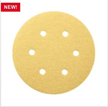 Bosch - C460 Abrasive Sanding Discs, 150mm Diameter, 6 Holes - Anti-Clogging Stearate Coating for Extended Lifespan and Versatile Use on Paint, Wood, Metal, Varnish, Roughcast, and Composite Materials