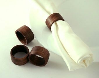 Wooden Napkin Ring - High Quality Material, Multiple Designs and Sizes | Stylish, Long Lasting, Expertly Crafted