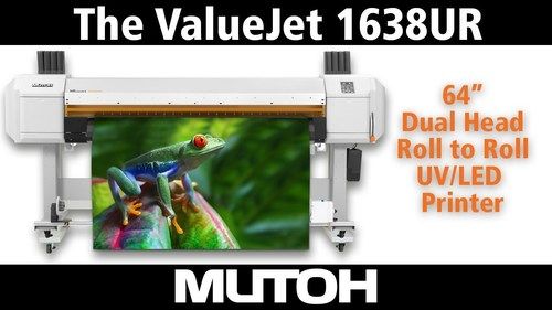 Automatic Mutoh Valuejet 1638Ur Uv Printer