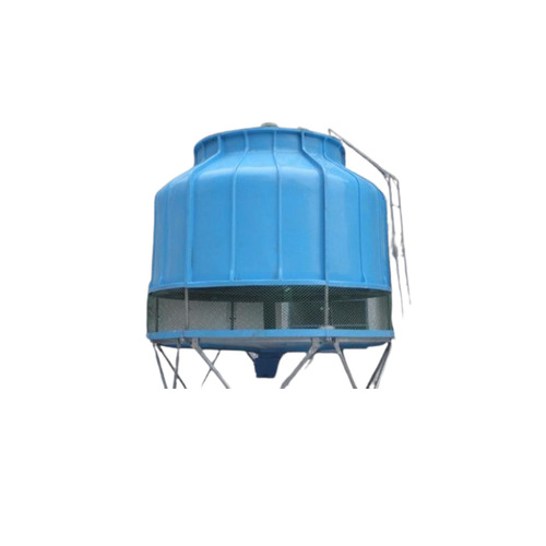 Round Shape Cooling Tower - Fiberglass Reinforced Polyester, 100 To 500 TR Cooling Capacity | Induced Draft Design, Reliable Performance, Long Life Service