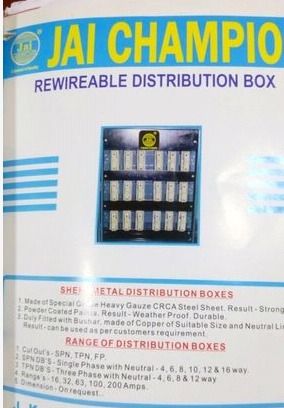 Rewireable Distribution Box