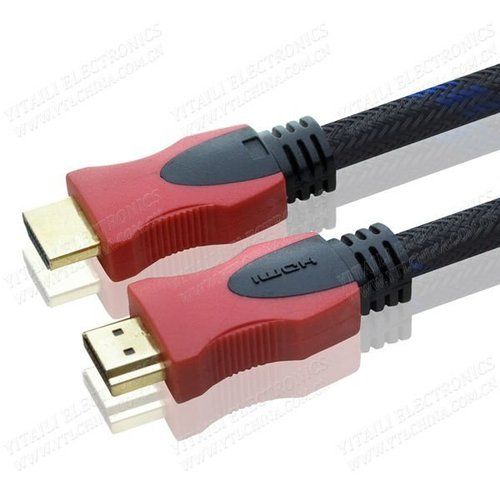 Double Color Hdmi Cable With Nylon Net