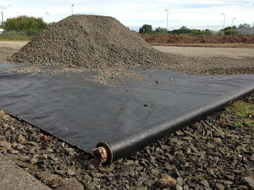 Polythene Sheets For Road Construction - Color: Black