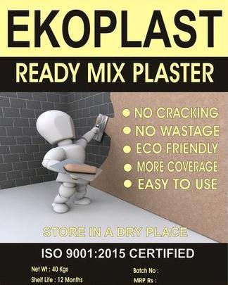 Ready Mix Plaster Application: On Outside And Inside Of Walls