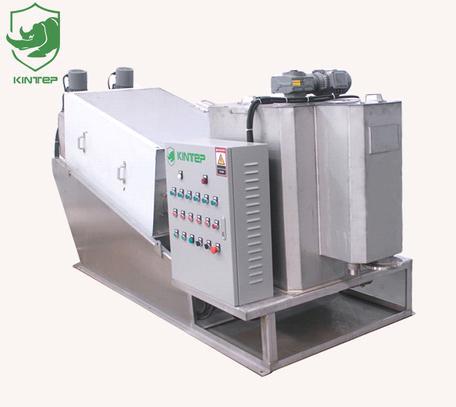 Blue Volute Sludge Dewatering Machine