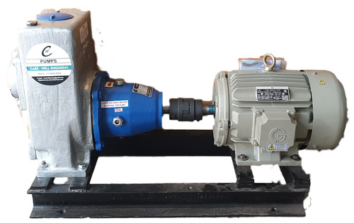 Self Priming Non-Clog Pump - Metal | Zero Leakage, 100% Vacuum Creation, Perfect High Efficiency Sealing, Multi-Drive Options for Versatile Applications