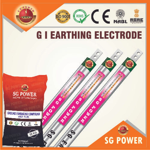 GI Pipe Earthing Electrode - Customizable Sizes and Specifications | Premium Quality, Excellent Performance