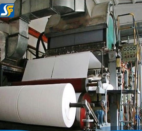Toilet Tissue Paper Making Machine - Waste Paper and Wood Pulp, 200m/min Speed, 1-5t/d Output Capacity | Precision Engineered for High Quality Toilet and Tissue Paper Production