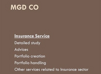 Insurance Services By MGD CO.