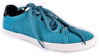 Blue Suede Casual Sneakers