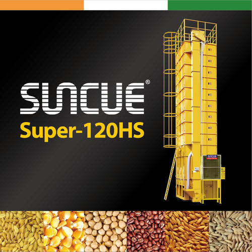 Suncue Super-120HS Steam Type Paddy Parboil Rice Dryer