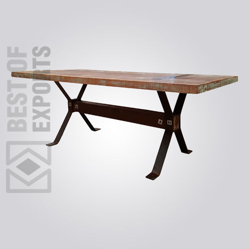 Cross Leg Dining Table with Elegant Design and Looks