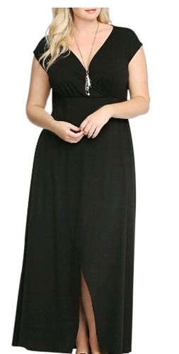 Blinding Black Maxi Dress