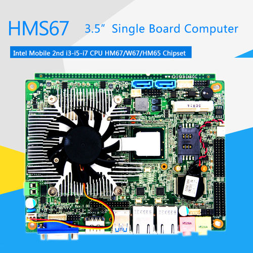 3.5 Inch Industrial Single Board For Computer Htx_hms67 V2.0-02