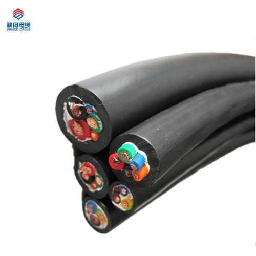 Multi-Core Rubber Insulation And Sheath Mobile Soft Cable Armored Material: No