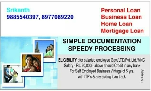 Personal Loan Services By Sn Solution