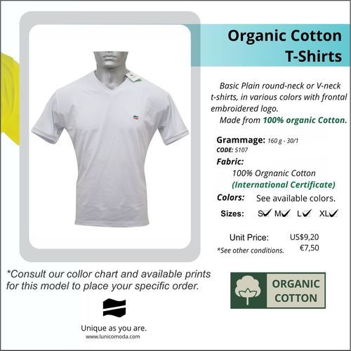 Various Fashionable Organic Cotton T-Shirt