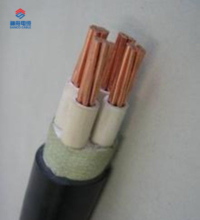 Yellow Fire-Resistant With Pvc Insulation Power Cable 