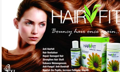 Herbal Products Hair Fit Anti Dandruff Hair Oil And Capsules Combo Pack