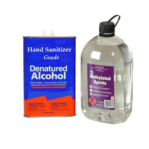 Hand Sanitizer Grade Denature Alcohol Application: Industrial