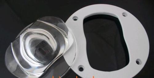 Power led street lamp glass concave convex lens projector