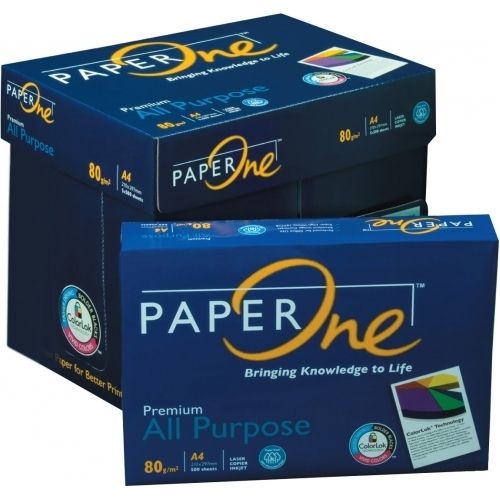 White Paper One A4 80Gsm Copy Paper