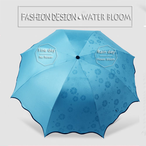 Colorful Water Flower Bloom Umbrella