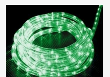 Green LED Rope Lights