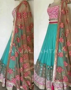 Printed Bollywood Designer Gowns