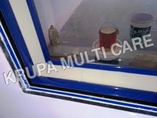 Transprarent Double Glass Window