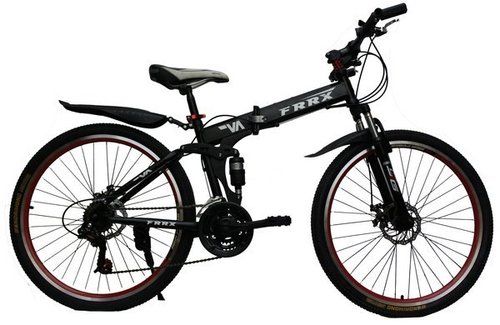 FRRX Mountain Bicycle With Folding High Carbon Steel Frame