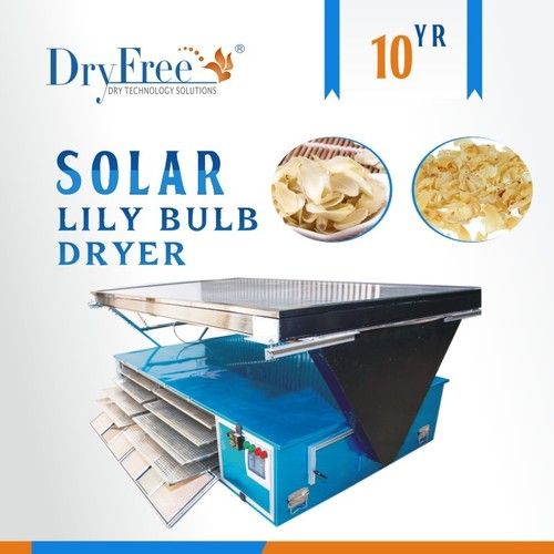 Blue 100Kg Solar Dryer Machine For Fruits And Vegetables