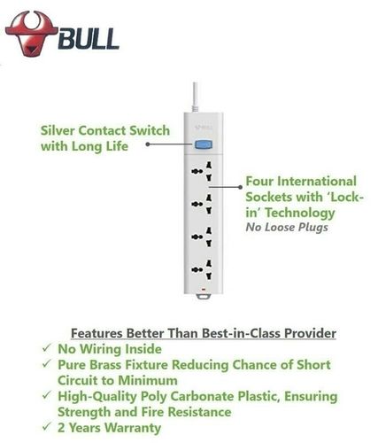 4 Way Extension Socket