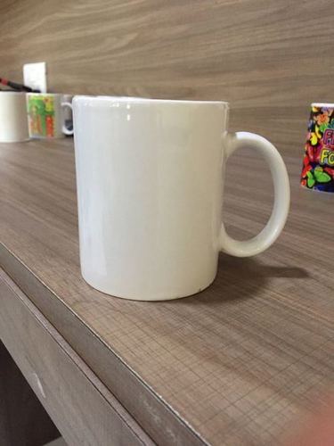 Plain White Mugs (11 Oz) Body Material: Steel