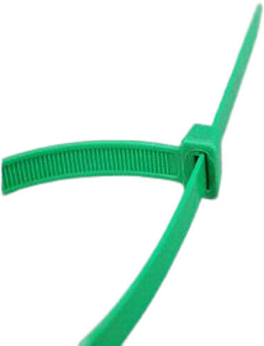 Solid Nylon Green Self Locking Cable Tie