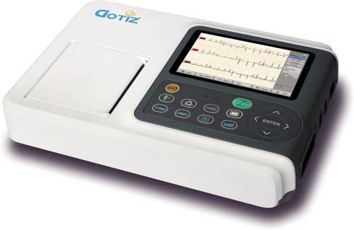 Portable Digital Three Channel ECG Machine