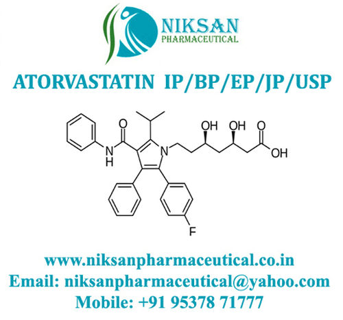 Atorvastatin  Ip/Bp/Usp/Ep Medicine Raw Materials