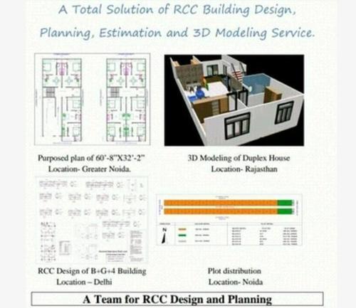 RCC Structure Design Consultation Services By O B Developers