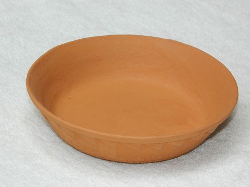 Brown Clay Plates