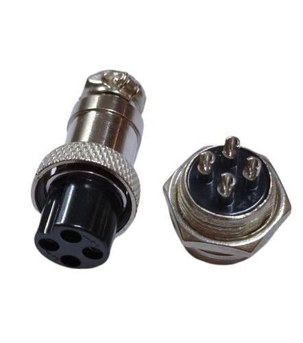 4 Pin Metal Connector M/f