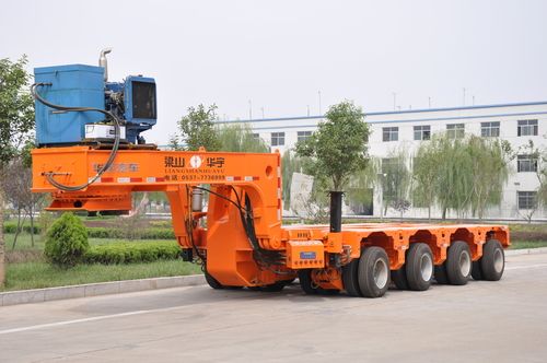 Hydraulic Modular Trailer - Heavy-Duty Steel Frame , Versatile for Windmill Blade Transport and Extendable Design